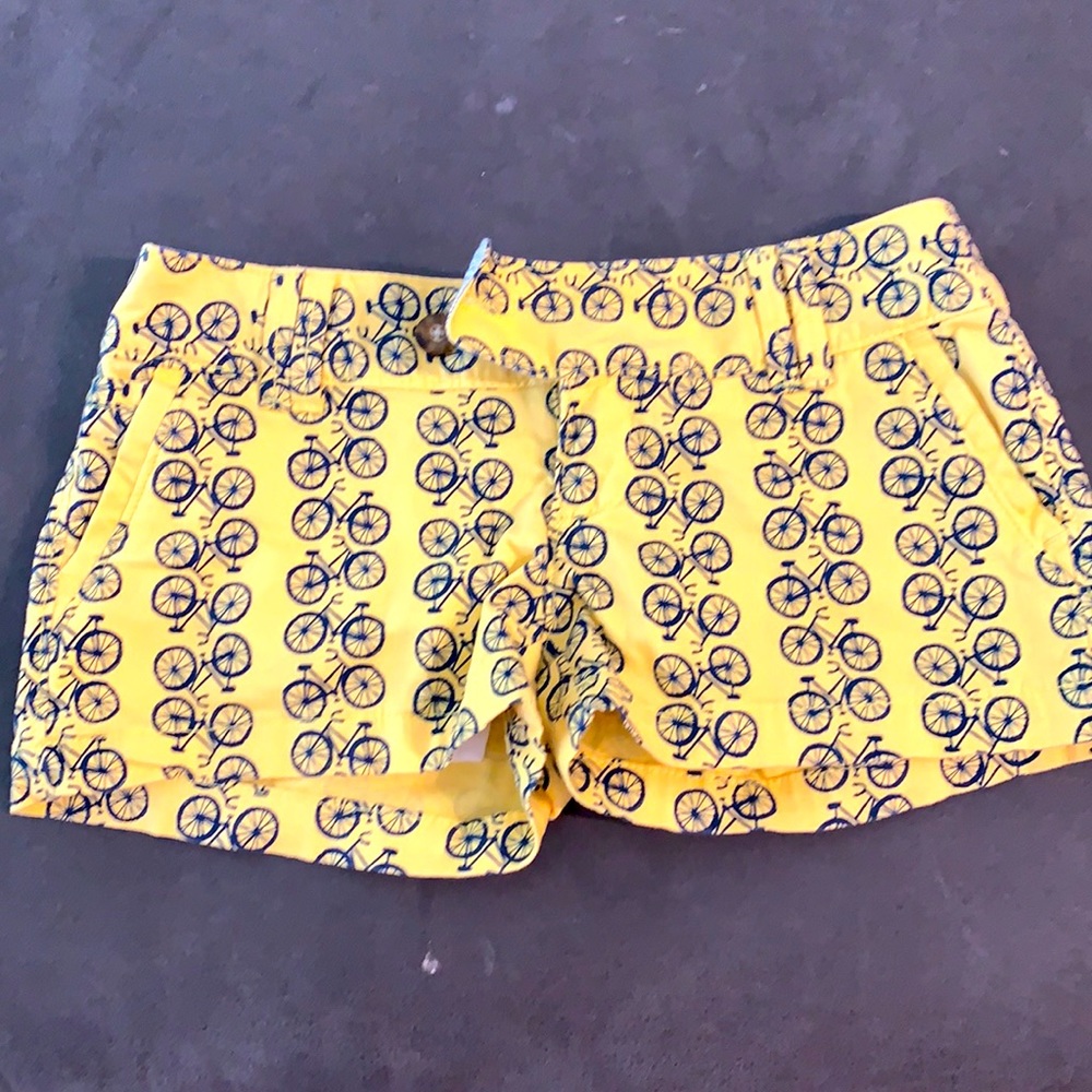 Bicycle Print Shorts